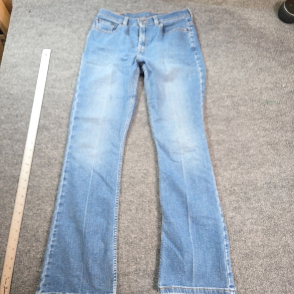 Levis 515 Jeans Womens 10 Blue Medium Wash Lower Rise Bootcut Stretch 32x30